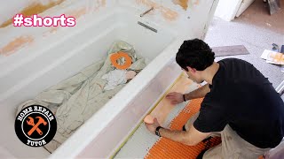 Bathroom Floor Waterproofing Tips - #shorts