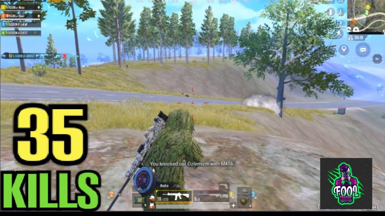 Destroy the whole server (Creating World Record) (35 KILLS DOMINATION) |FOOLGaming| |PUBG MOBILE