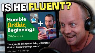 One Month into Learning Arabic: How is He Doing?