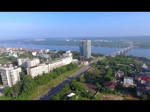 Perm Russia 4K. City - Sights - People