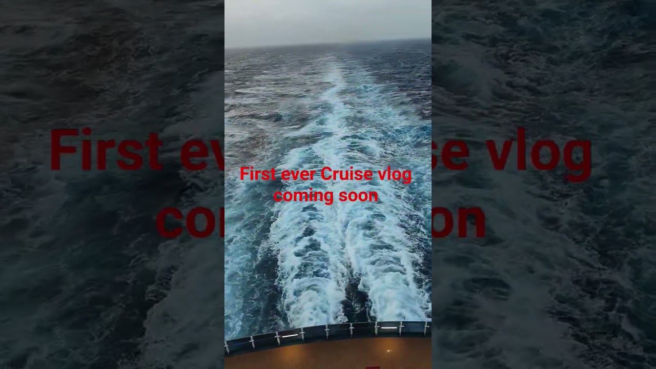 first ever Cruise vlog coming soon December 2025