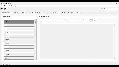 Joystick Gremlin Tutorial