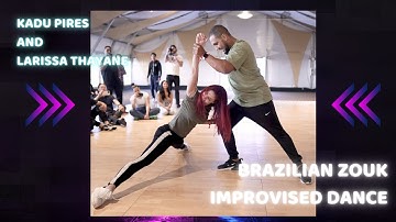 Brazilian Zouk with Kadu and Larissa | Improvised Zouk Dance at SBK