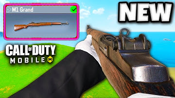 *NEW* M1 GARAND GAMEPLAY in COD MOBILE