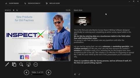 Introducing InspectX, report writing software by surveyors for surveyors