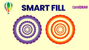 Using Smart Fill Tool to Create Cool Shapes in CorelDRAW