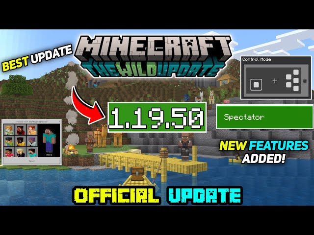 Minecraft 1.19.50: APK Download Link - Touch, Tap, Play