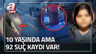 10 yaşındaki suç makinesi çocuğun 92 suç kaydı var! | A Haber