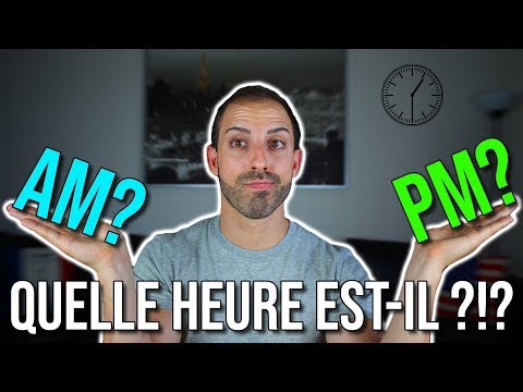 QUELLE HEURE EST-IL ?!? AM? PM? - LA MINUTE ANGLAISE #8