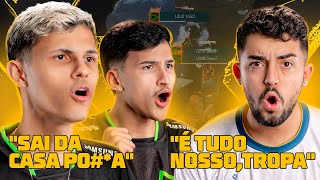 NÃO É POSSÍVEL! LOUD FARPUDA E COMUNICAÇÃO INSANA DA E1 NO PRIMEIRO BOOYAH! | LBFF | FREE FIRE