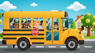 School Bus Cartoon for Kids 🚌✨ Happy Morning Animation" screenshot 5