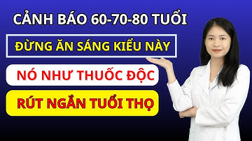 Người cao tuổi 5 món ăn sáng phá hủy sức khỏe và 5 món tốt nên ăn