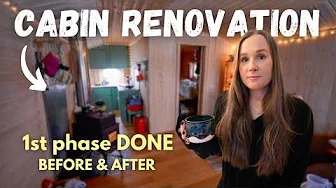 Huge CABIN UPGRADE – Part 1 of Renovation COMPLETE | Svalbard