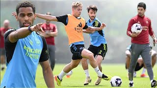 Arsenal's Last Training Session Of The Season Ahead Of The Everton Encounter !!!! Arsenal News Now !