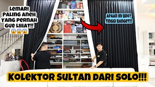 INTIP RUMAH KOLEKTOR SULTAN SOLO!!! BARU LIAT SAYA LEMARI MAINAN YANG SEPERTI INI!!!