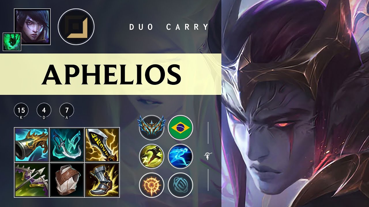 Aphelios ADC vs Aurelion Sol - BR Challenger Patch 25.24