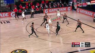 Anfernee Simons Full Play vs Denver Nuggets | 08/06/20 | Smart Highlights