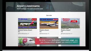 Airport Livestreams Now Available On Airnav Radarbox