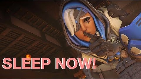 [Overwatch] (Short) Ana Sleep Dart Compilation! PS4