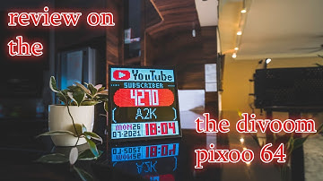 Divoom Pixoo 64 Review | The Best Pixel Art LED Display!