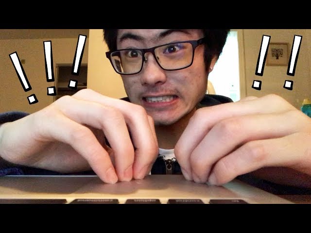 Extremely FAST Scratching on a Laptop Computer | YamASMR