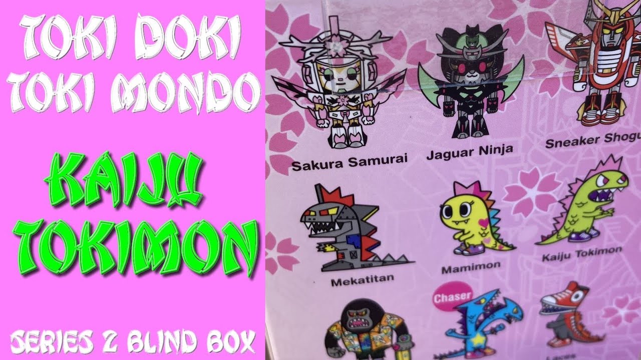 Tokimon Toki Doki Toki Mondo Series 2 Blind Box Kaiju Tokimon - YouTube