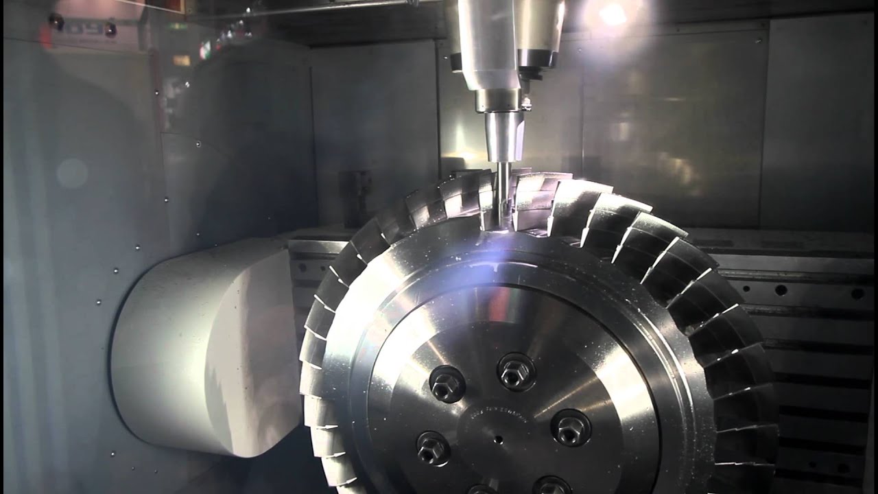TITANIUM BLISK FOR AIRCRAFT TURBINE (PART 1) - YouTube