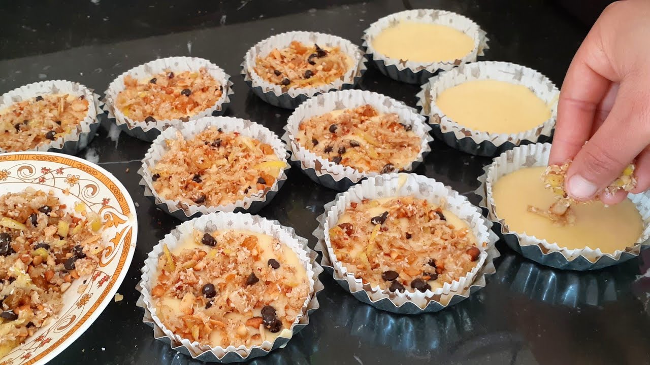 أسهل وأسرع مايمكن تحضري✔لقهوة العشية  كيوجدو بالخف  ميني كيك بطبقة معلكة ومقرمشة/#كيك التفاح /للكوتي