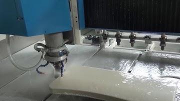 Stone Marble CNC Machining Center for Kitchen countertop cutting, engraving, chamfering, edging etc