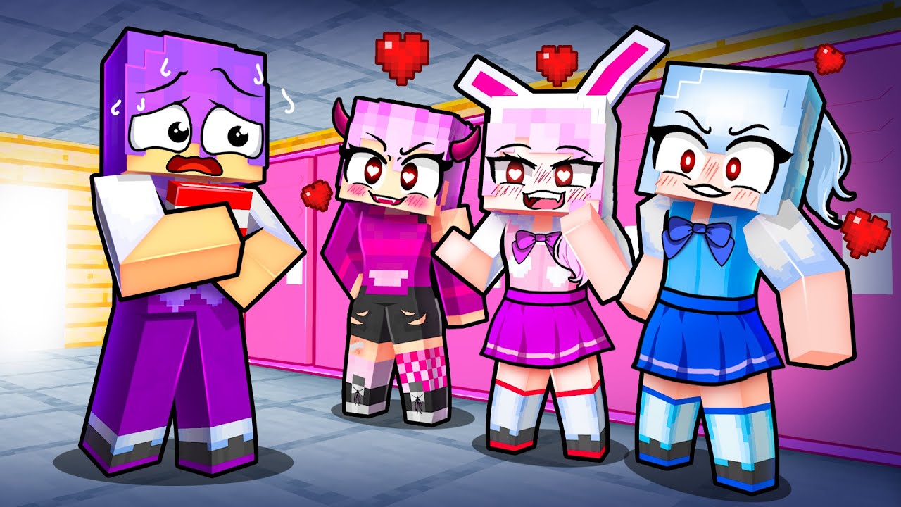Surviving YANDERE School!