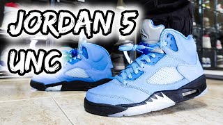 Estas Jordan Fueron Sold Out Jordan 5 Unc Video Review On Feet