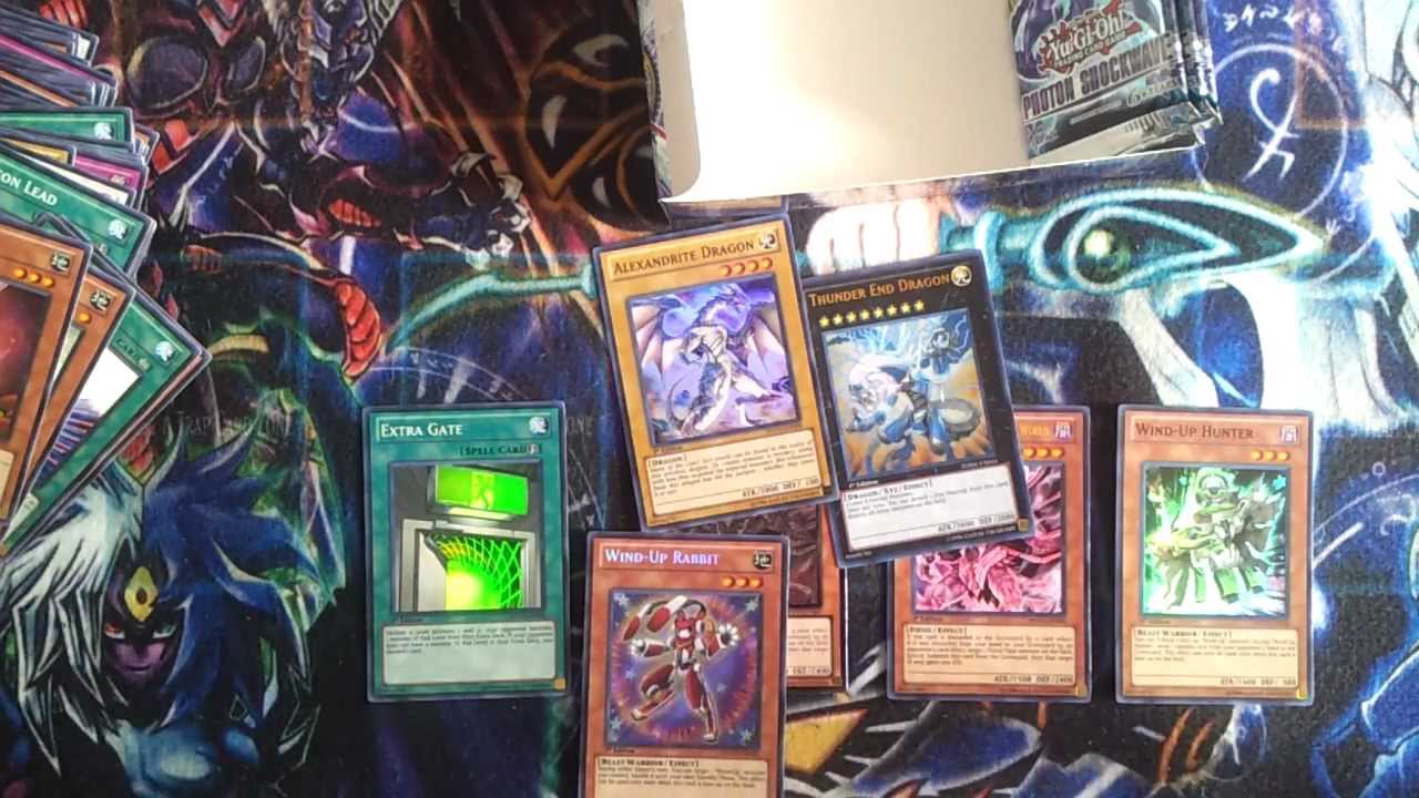 Opening a box of Photon Shockwave. All pulls for trade : r/yugioh