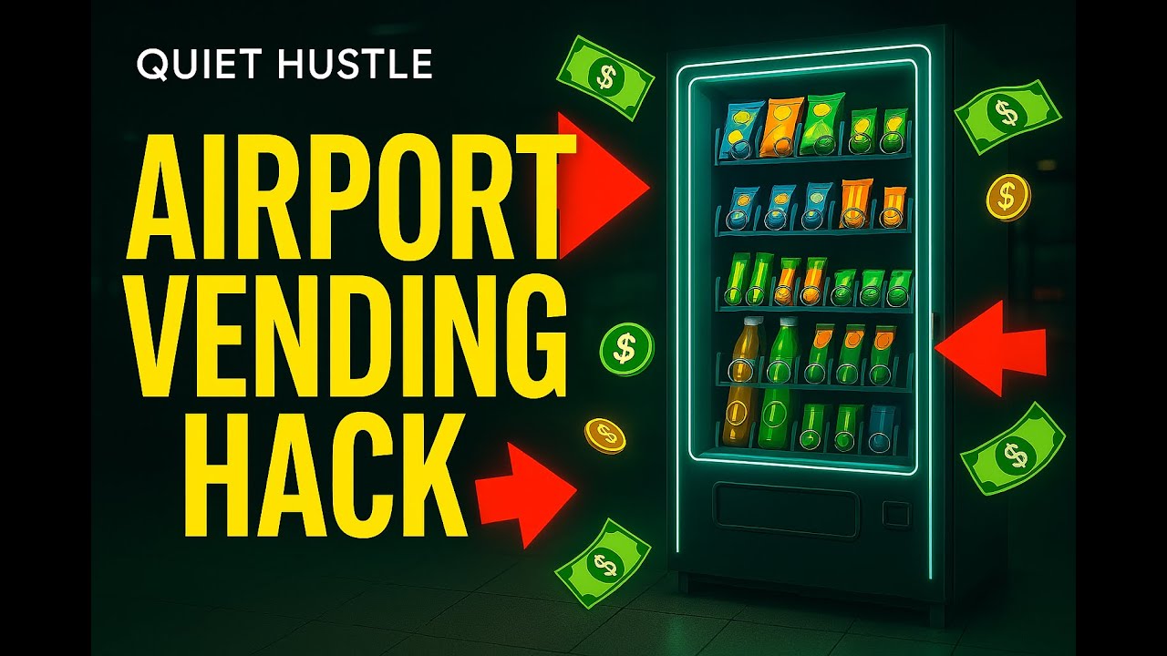 How People Earn $2,000 a Month from Airport Vending Machines