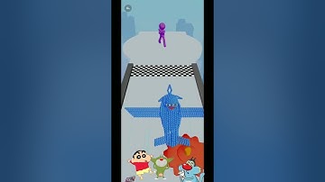 Noob vs Pro vs Hacker|| In pixel battle game With Oggy Jack and Sinchan gameplay||#shorts