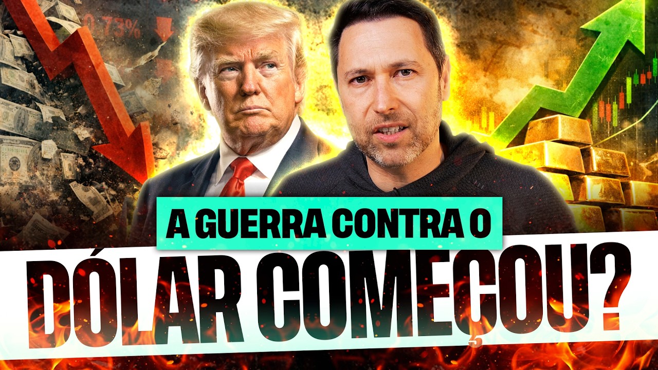 A GUERRA CONTRA O DÓLAR COMEÇOU? | CICLO DA ECONOMIA OU UMA AMEAÇA À HEGEMONIA DOS ESTADOS UNIDOS?
