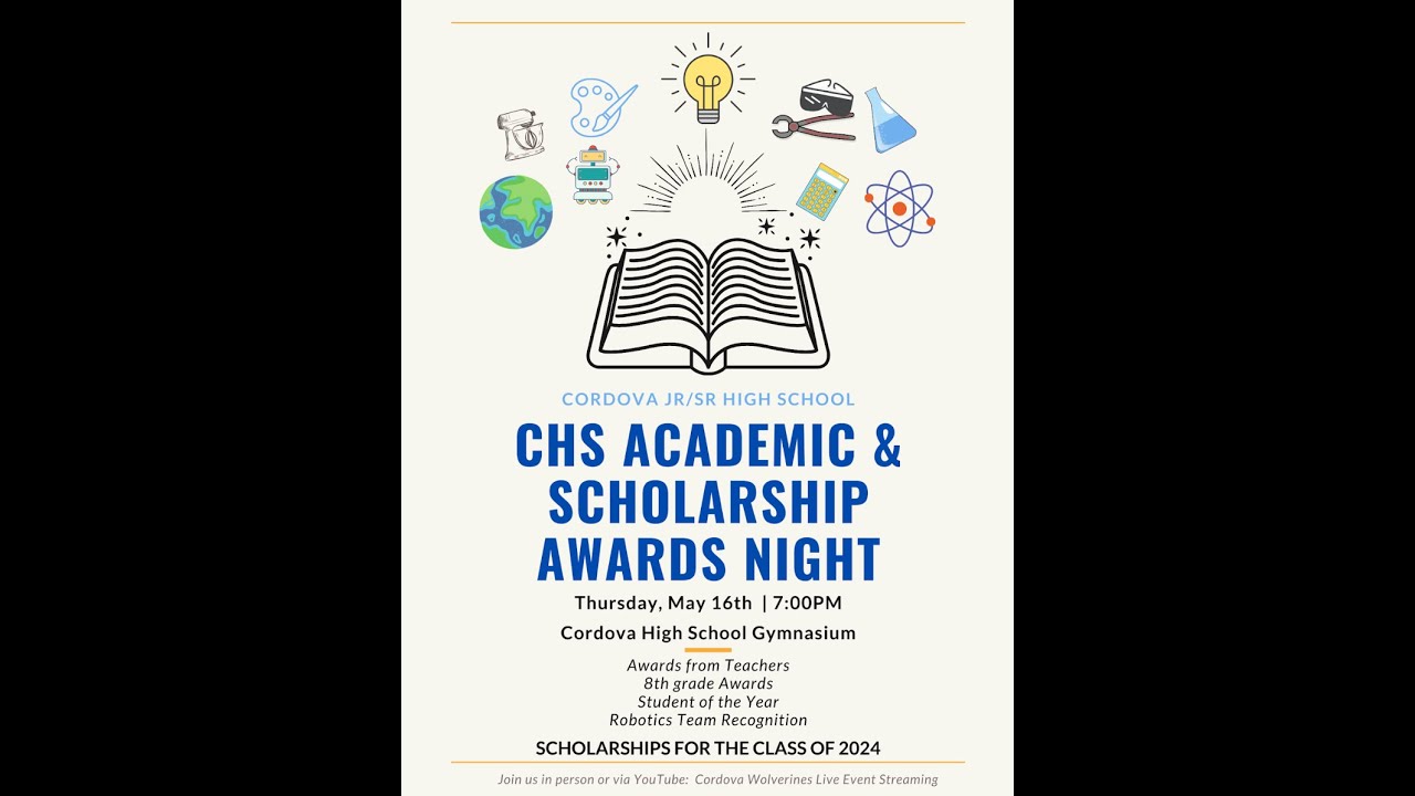 CHS Academic and Scholarship Awards Night - YouTube