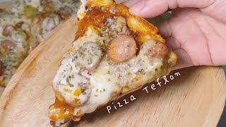 Resep Pizza Roti Tawar tanpa Oven🍕🍞👩‍🍳