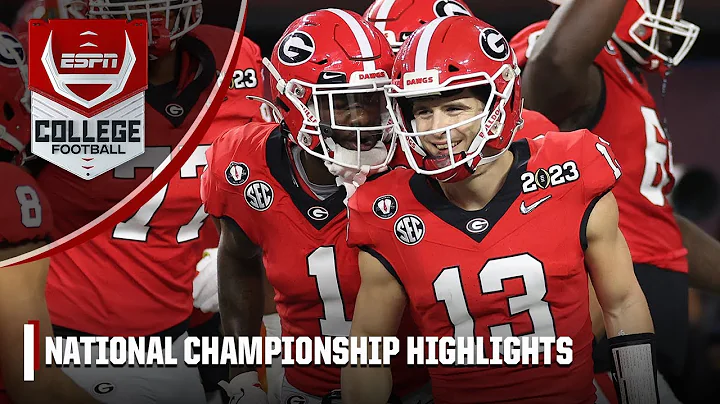 National Championship: TCU Horned Frogs vs. Georgia Bulldogs | Full Game Highlights
