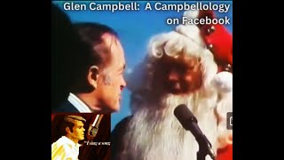 Glen Campbell Plays Santa Claus ~ There's a twang in his ho, ho, ho! RARE MINI CLIP 1971