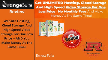 Orange Mail Review - Website hosting, Cloud storage and high speed video storage software