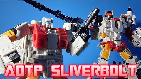 Aerialbot SILVERBOLT AND SUPERION TRANSFORMS! (Transformers Age of the Primes Stop Motion)