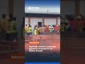 Trabajadores del proyecto del Cuarto Puente...
