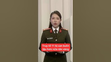 Truy tố 11 bị can trong vụ buôn lậu hơn nửa tấn vàng #tinnong24h
