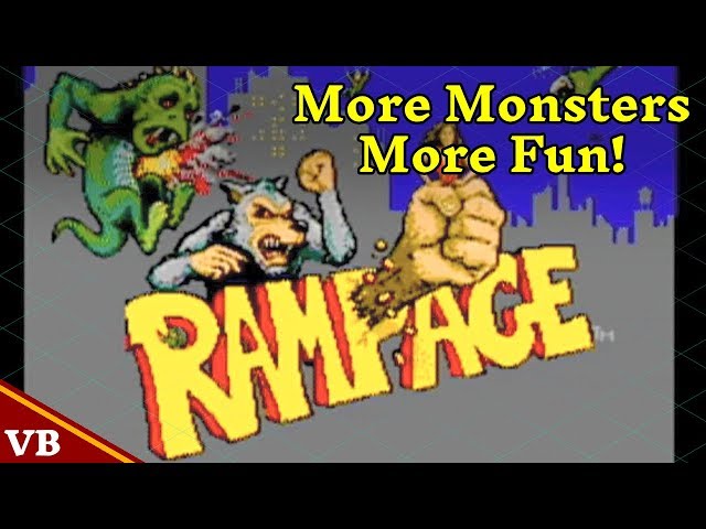 Midway Arcade Treasures - Rampage (1986) - Nostalgic Notions - YouTube