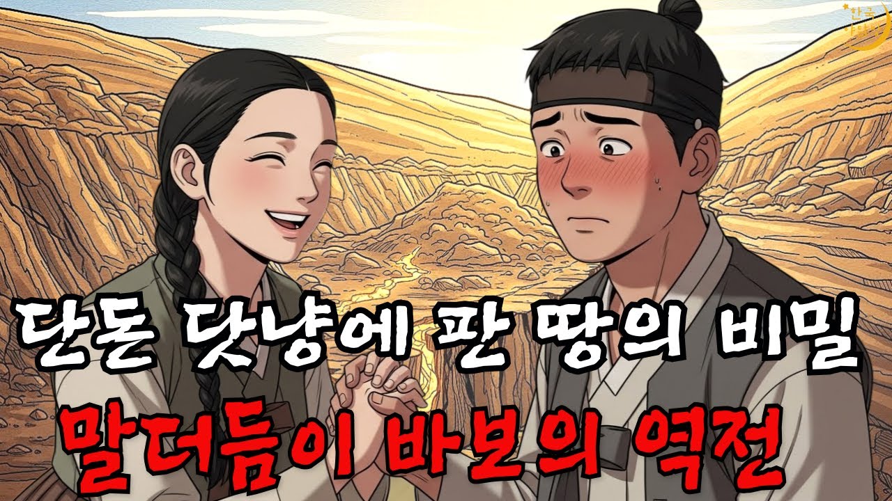 금맥땅이 닷냥? 바보가 조상땅 팔아 먹었네 : 야담, 민담, 야사, 예날이야기