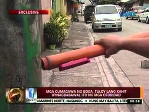 24 Oras: Mga gumagawa ng boga, tuloy lang kahit ipinagbabawal ito