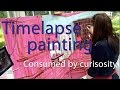 Consumed by curiosity -  Time-lapse painting with Róisín O&#39;Farrell