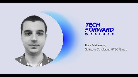 Tech Forward Webinar: “Event sourcing: Alternative approach to data persistency” - Boris Matijasevic