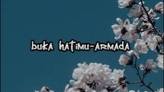 armada - buka hatimu ( speed up   reverb )