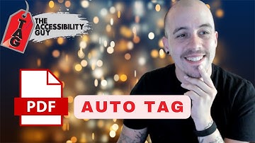 Tag a PDF automatically | Adobe Acrobat Pro DC